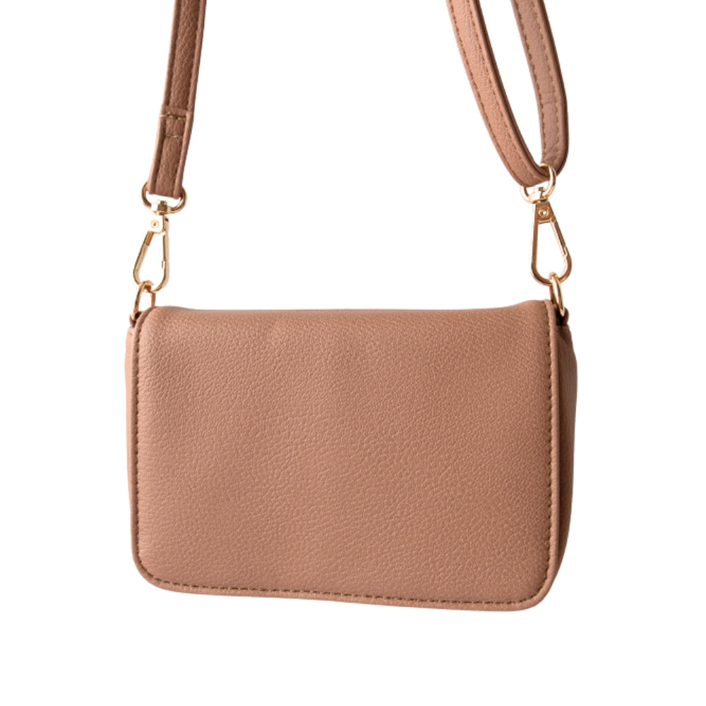 Belle Collection Mini Side Bag - MOCHA